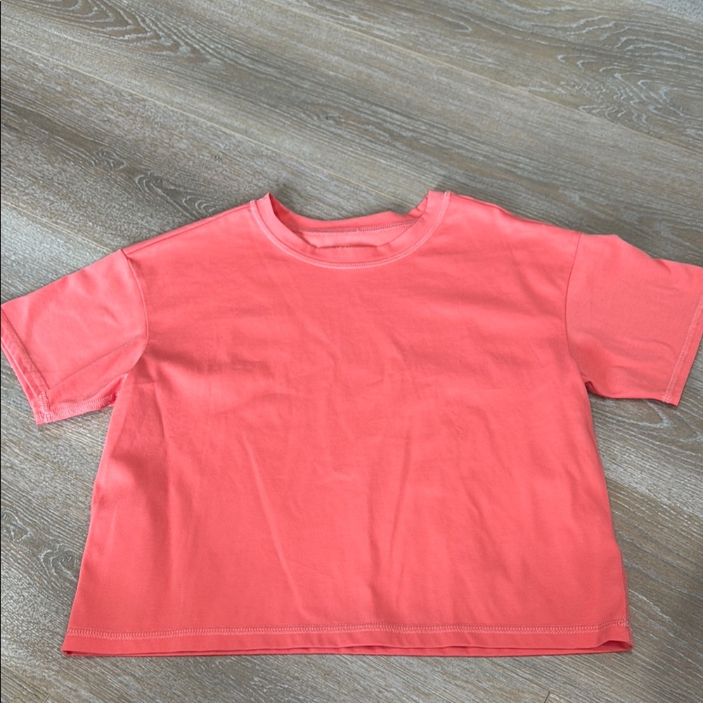 Hanna Andersson Pink Short Sleeve Tee